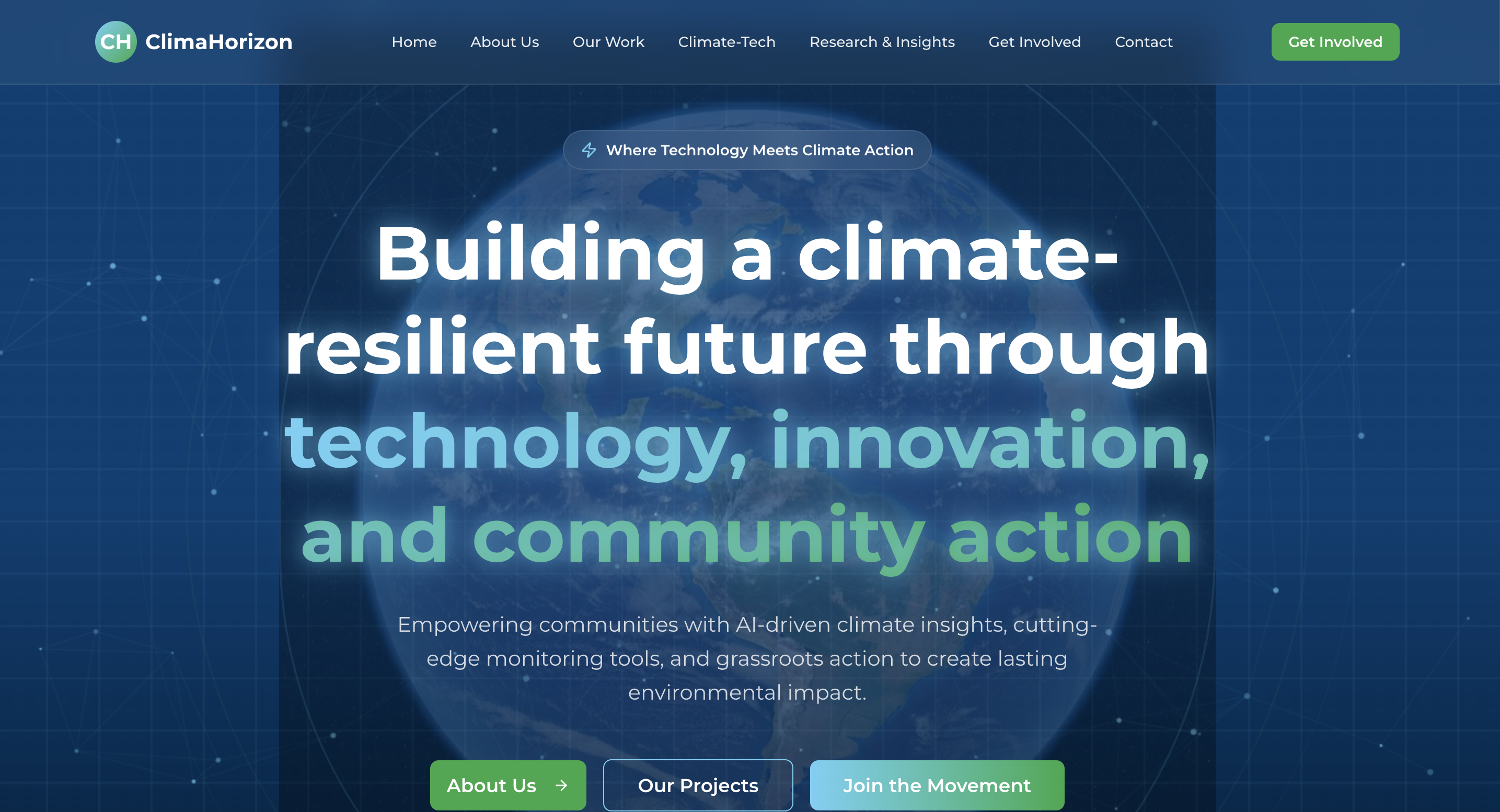ClimaHorizon Initiative – Climate Innovation Platform
