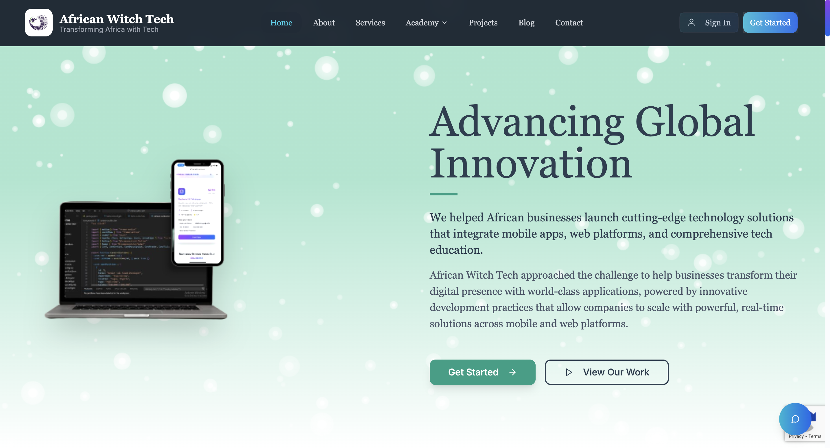 African Witch Tech – Digital Innovation Platform